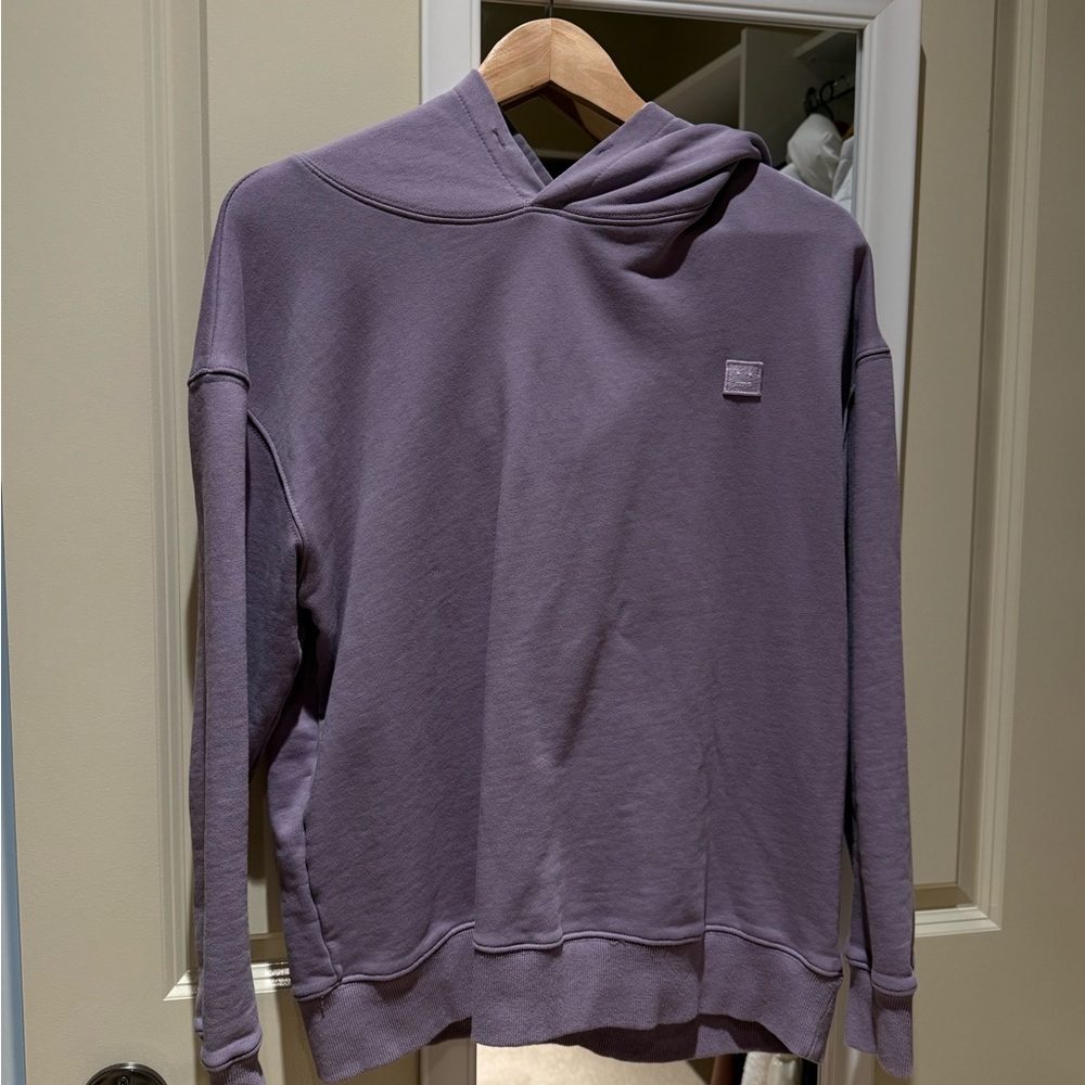 Acne Purple Knit Sweaters Soft Casual Styles